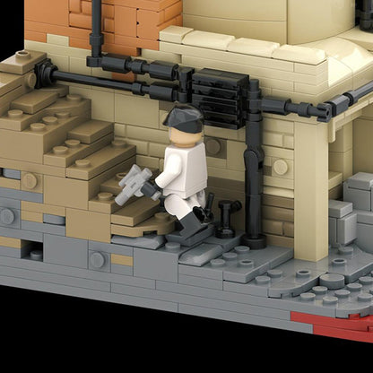 Goat Bricks Star Movie Andor - Streets of Ferrix - Workshop Building Blocks Model