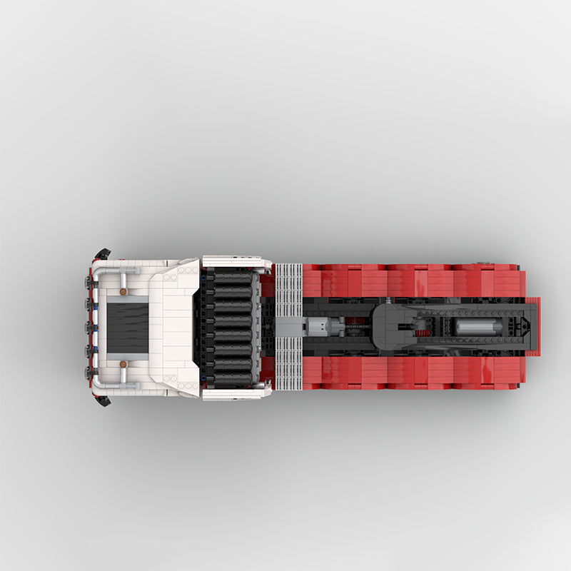 Goat Bricks SCANIA 770s 10x4 tractor(red) Building Blocks Model