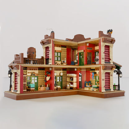 Goat Bricks OLD ROCK CITY Building Blocks Model