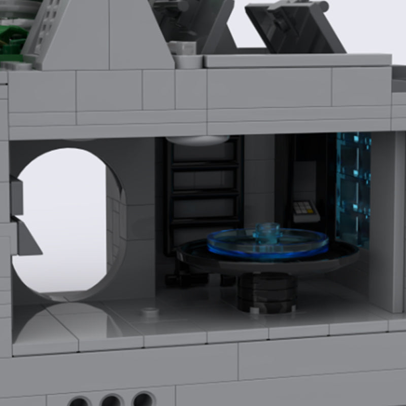 Goat Bricks Star Movie Small Clone Outpost Building Blocks Model
