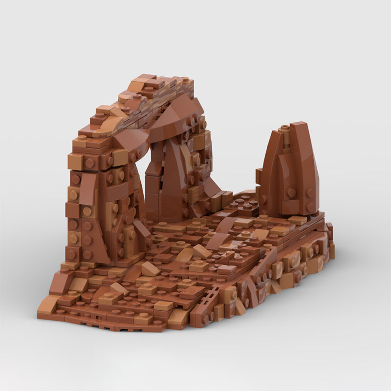 Goat Bricks Star Movie Geonosis Medium Landscape MOC Building Blocks Model