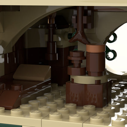 Goat Bricks Star Movie Yoda’s Hut MOD Building Blocks Model