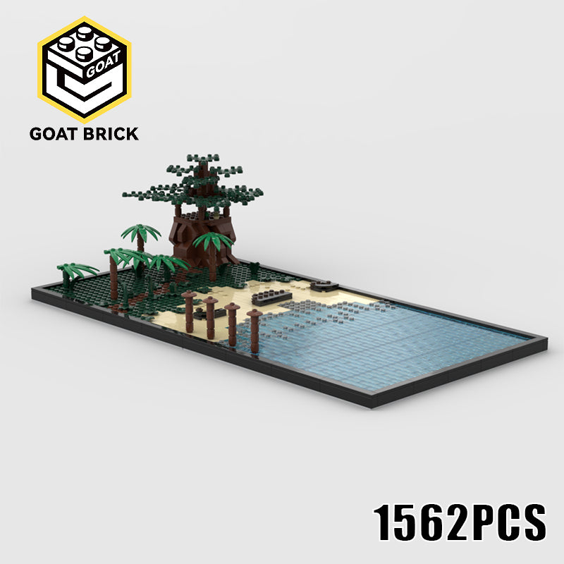 Goat Bricks Star Movie Kashyyyk Diorama Building Blocks Model
