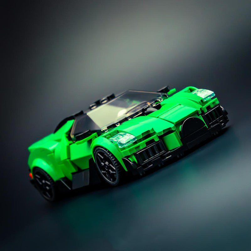 Goat Bricks Bugatti Brouillard Building Blocks Model