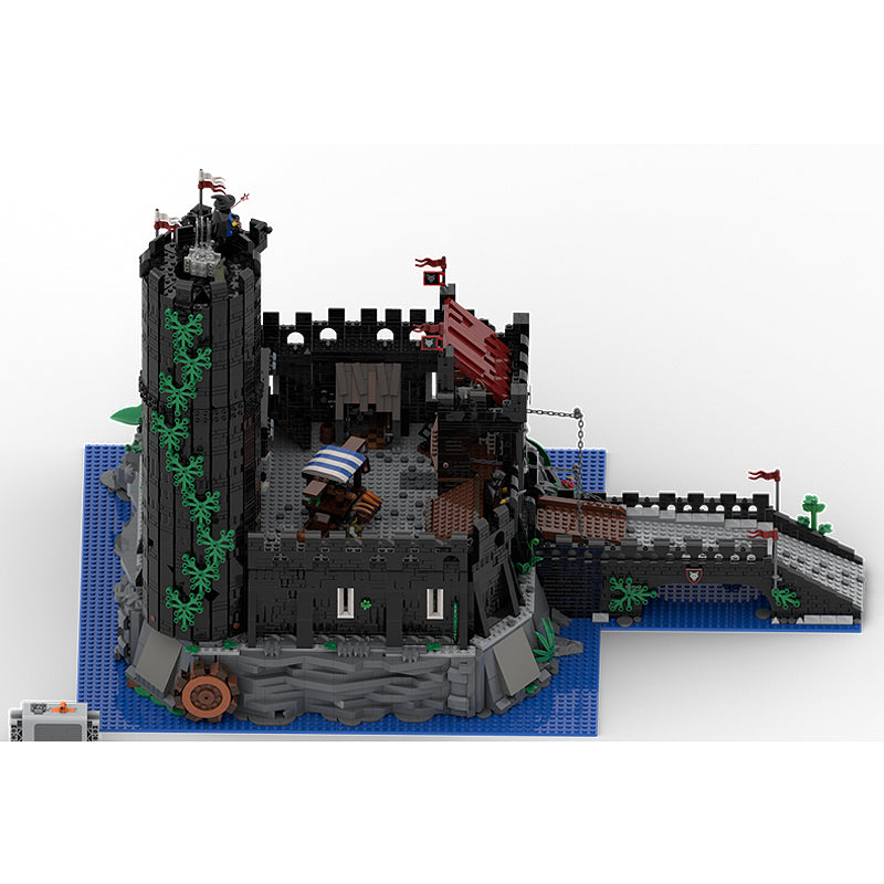 Goat Bricks Wolfpack Castle Building Blocks Model