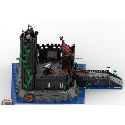 Goat Bricks Wolfpack Castle Building Blocks Model