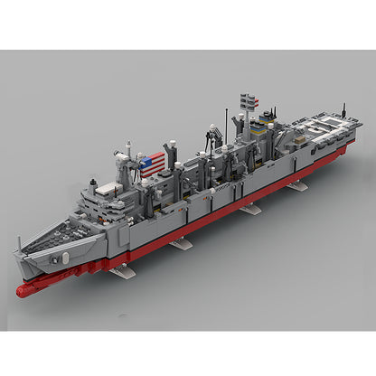 Goat Bricks USNS Supply (T-AOE 6) Building Blocks Model