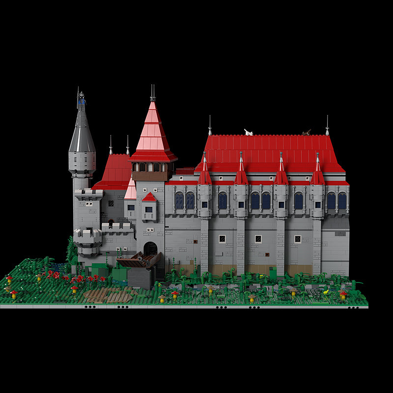 Goat Bricks Corvin Castle from Romania Building Blocks Model