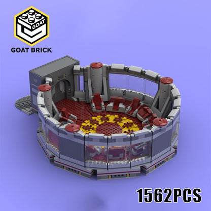 Goat Bricks Star Movie J'hedeye High Council Chamber Building Blocks Model