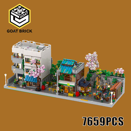 Goat Bricks Japanese Modular Collection II Building Blocks Model
