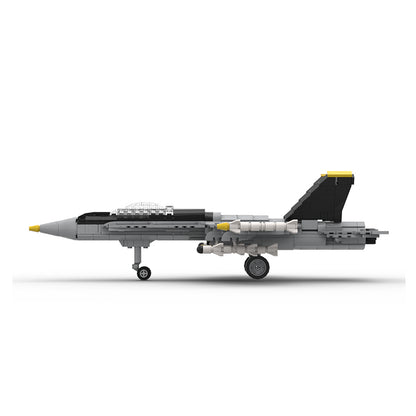 Goat Bricks F-18 Hornet 1:48 Scale Building Blocks Model