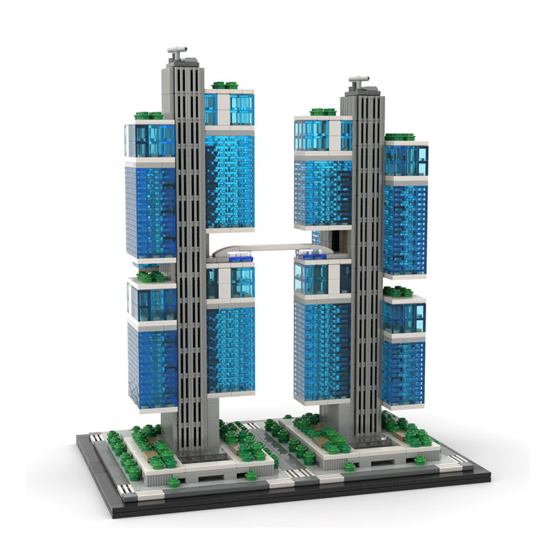Goat Bricks DJI Sky City 1:800 Scale Building Blocks Model