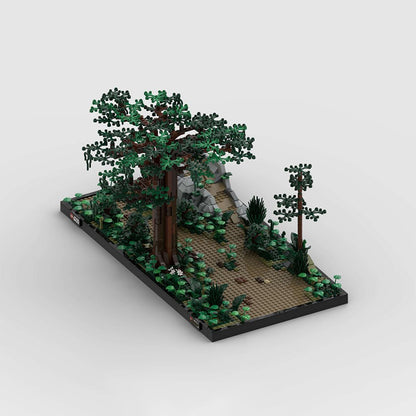 Goat Bricks Star Movie Endor Diorama Building Blocks Model