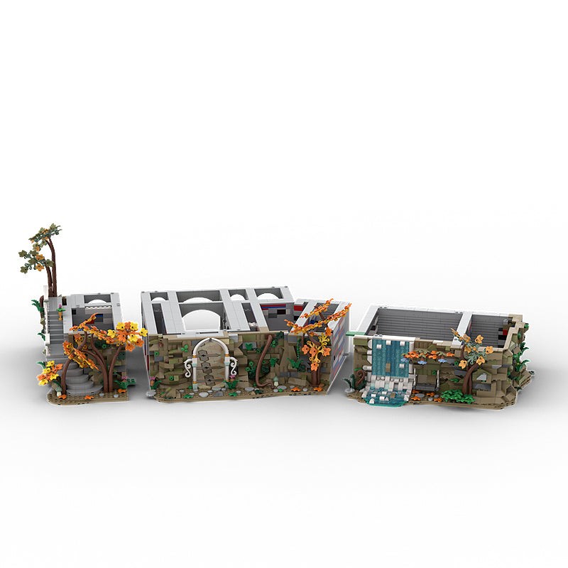 Goat Bricks 10316 Base for Rivendell with an Ancestral Hall Building Blocks Model
