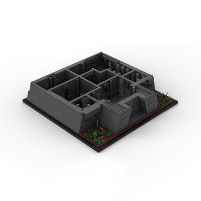 Goat Bricks Star Movie SW - Imperial Bunker on Endor Building Blocks Model