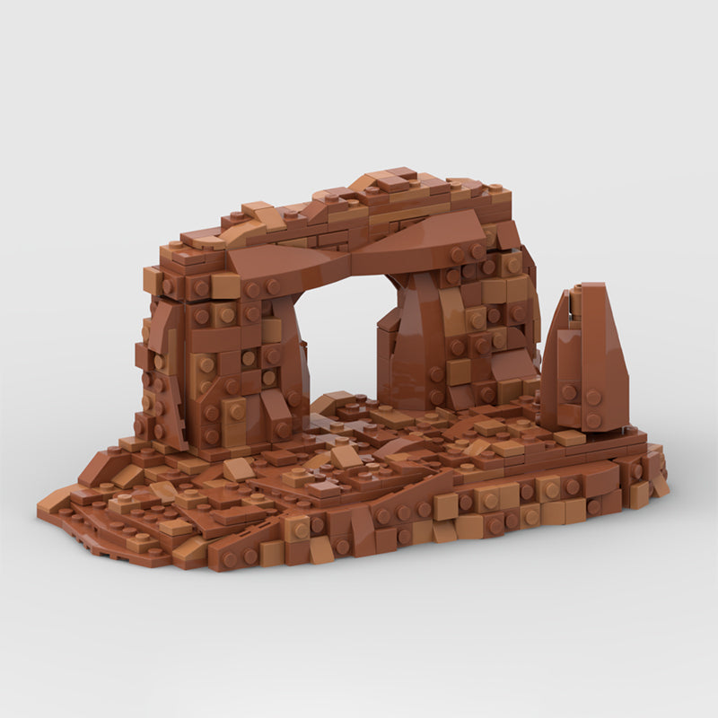 Goat Bricks Star Movie Geonosis Medium Landscape MOC Building Blocks Model