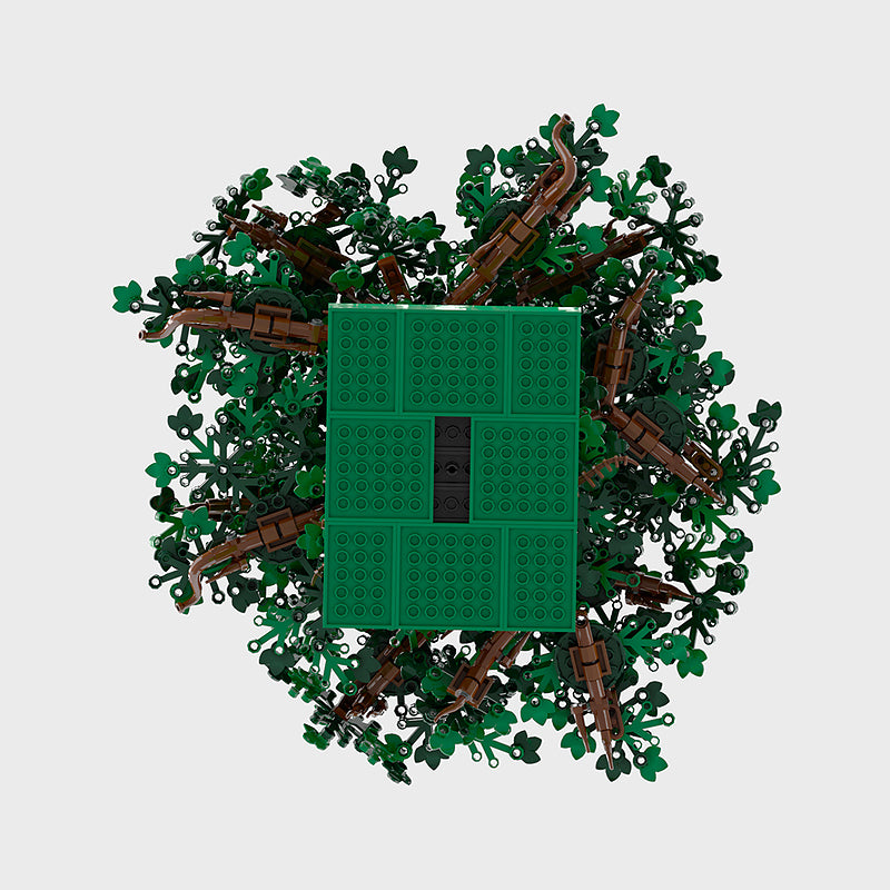 Goat Bricks Groß alte Eiche (Big old Oak) Building Blocks Model
