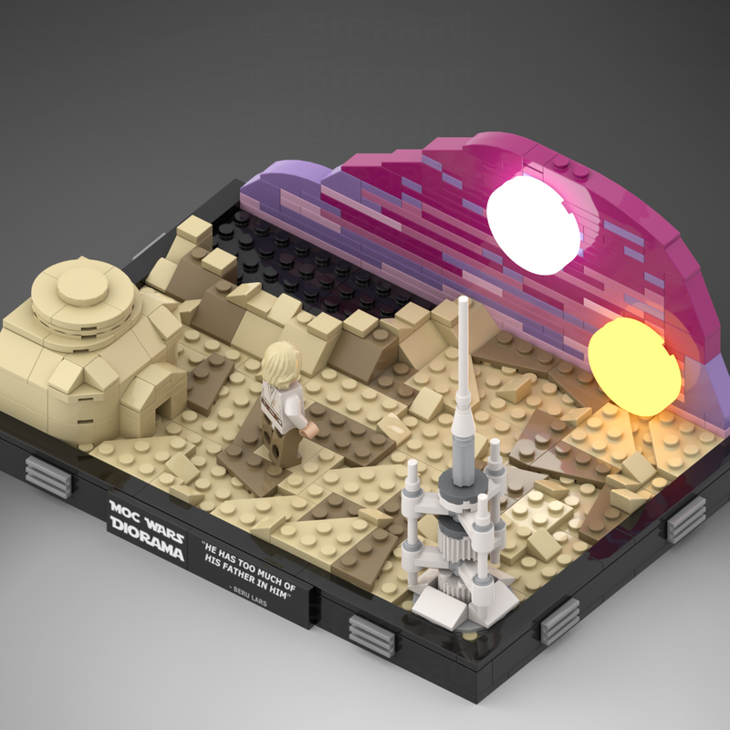 Goat Bricks Star Movie Boarding The Tantive IV Diorama Building Blocks Model