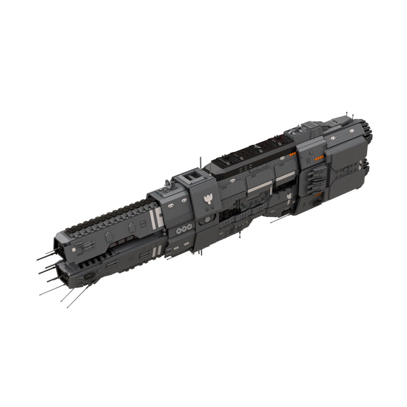 Goat Bricks Artemis-class Battlecruiser - UNSC Artemis Agrotera Building Blocks Model