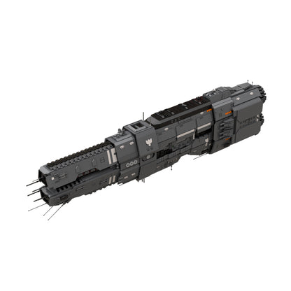 Goat Bricks Artemis-class Battlecruiser - UNSC Artemis Agrotera Building Blocks Model