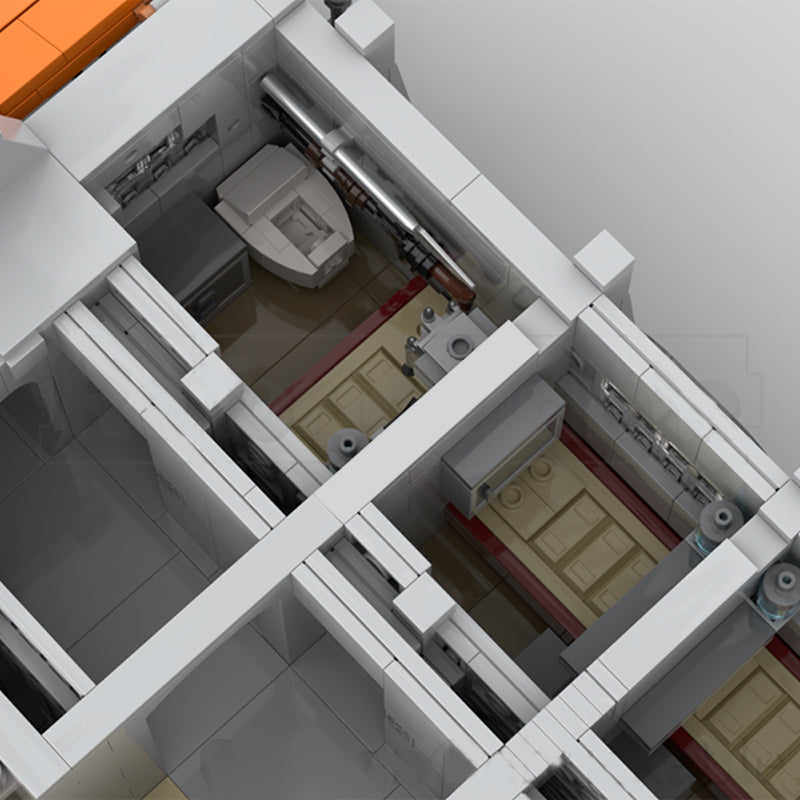 Goat Bricks Star Movie The Mandalorian's Hut on Nevarro Building Blocks Model