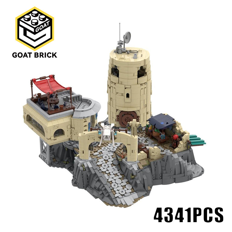 Goat Bricks Star Movie Outer Rim Outpost Building Blocks Model