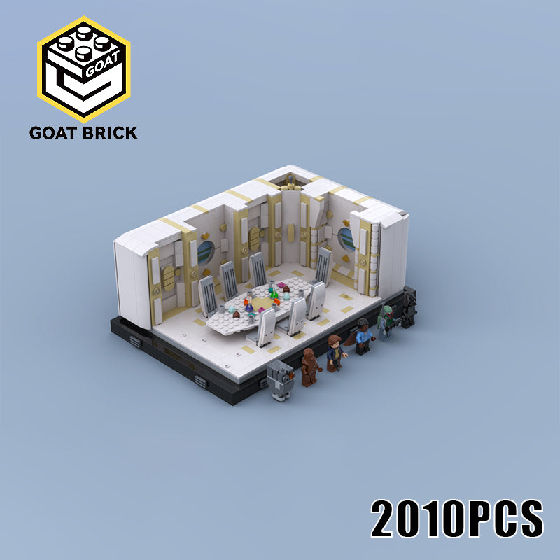 Goat Bricks Star Movie Betrayal in The Clouds Building Blocks Model