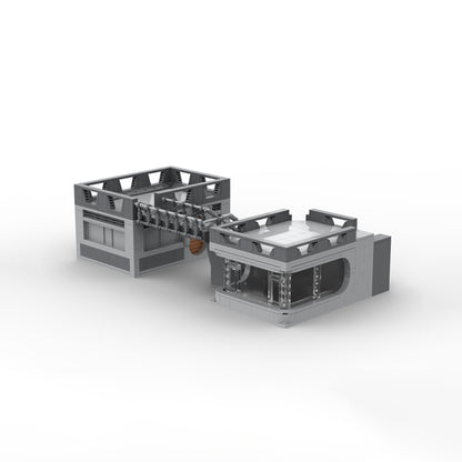 Goat Bricks Star Movie Republic Base Building Blocks Model