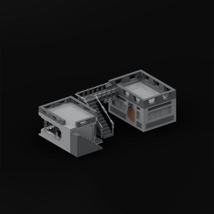 Goat Bricks Star Movie Republic Base Building Blocks Model