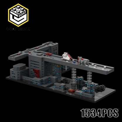 Goat Bricks Star Movie Siege of Mandalore Building Blocks Model