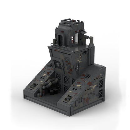 Goat Bricks Star Movie SW - Coruscant Lower Levels Building Blocks Model