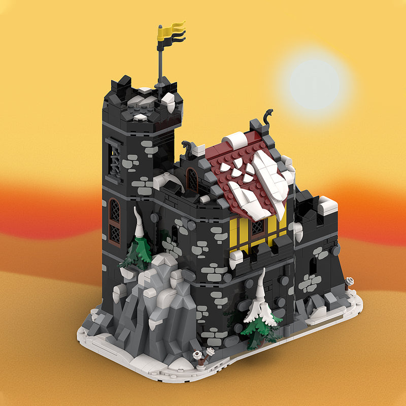 Goat Bricks Serpent Knight's castle Building Blocks Model