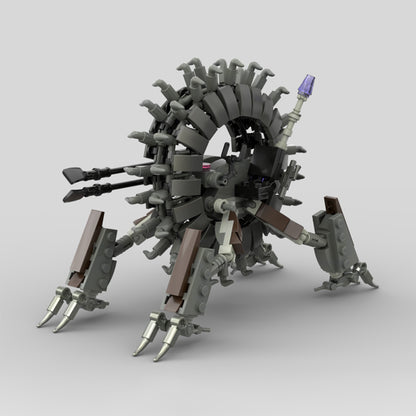 Goat Bricks Star Movie General Grievous Wheel Bike Building Blocks Model