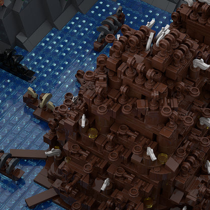 Goat Bricks Pirates of the Caribbean - Shipwreck Cove Building Blocks Model