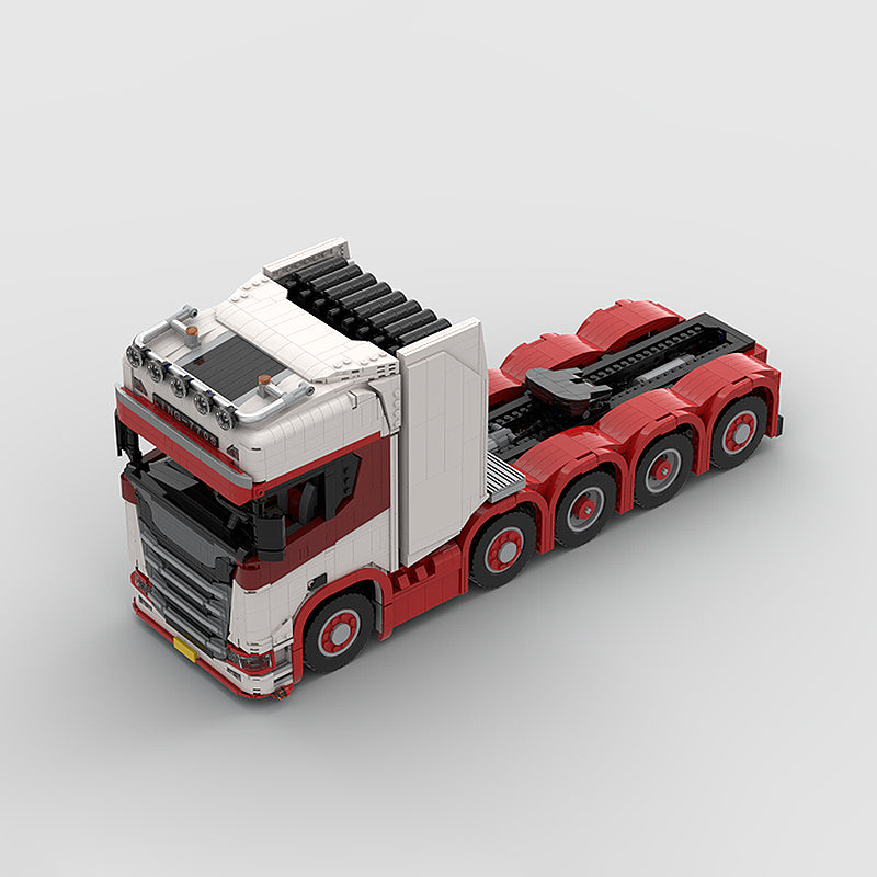 Goat Bricks SCANIA 770s 10x4 tractor(red) Building Blocks Model