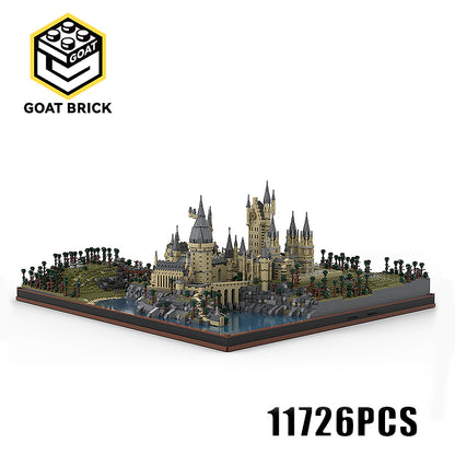 Goat Bricks Harry Potter Hogwarts Castle Epic Detailed Build Building Blocks Model