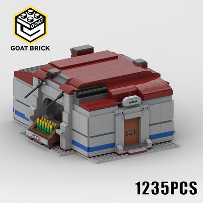 Goat Bricks Star Movie Coruscan House Building Blocks Model