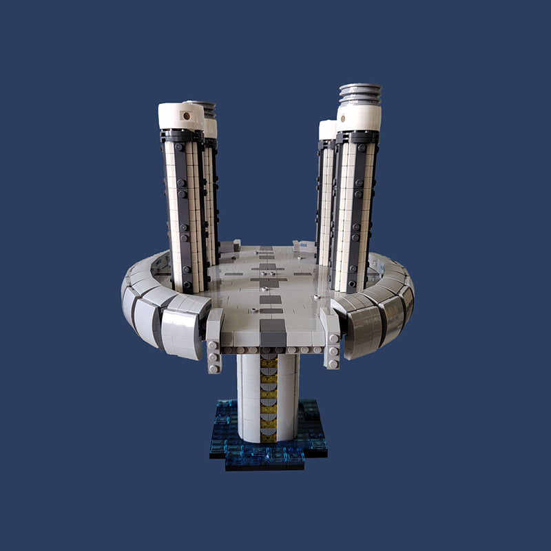 Goat Bricks Star Movie Kamino Platform Modular B V2 Building Blocks Model