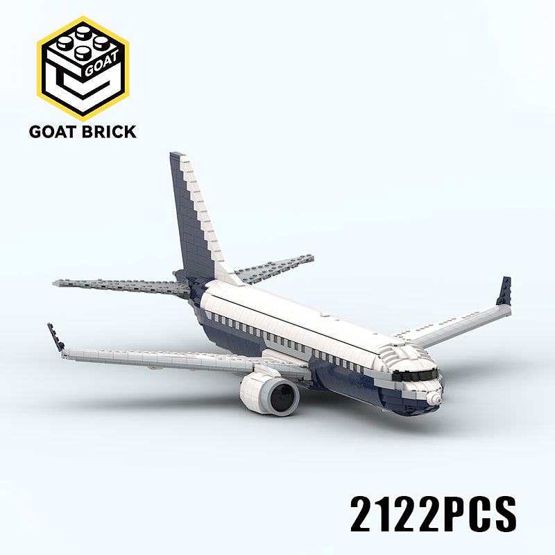 Goat Bricks Boeing 737-800 (NG) Building Blocks Model