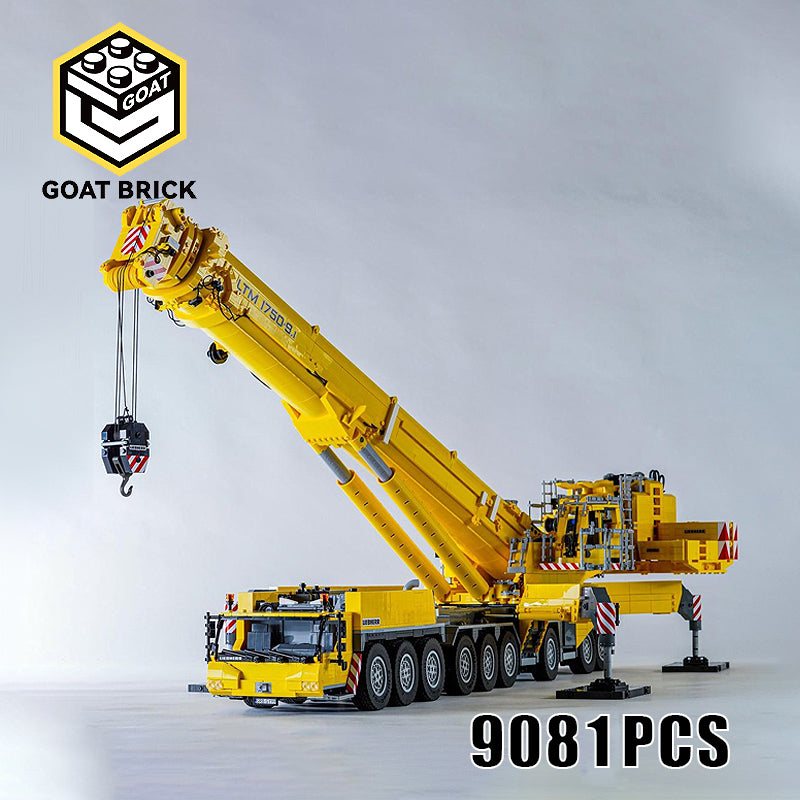 Goat Bricks Liebherr LTM 1750-9.1 Building Blocks Model