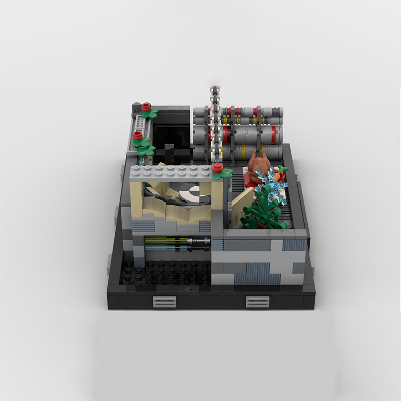 Goat Bricks Star Movie Falcon Holiday Diorama Building Blocks Model