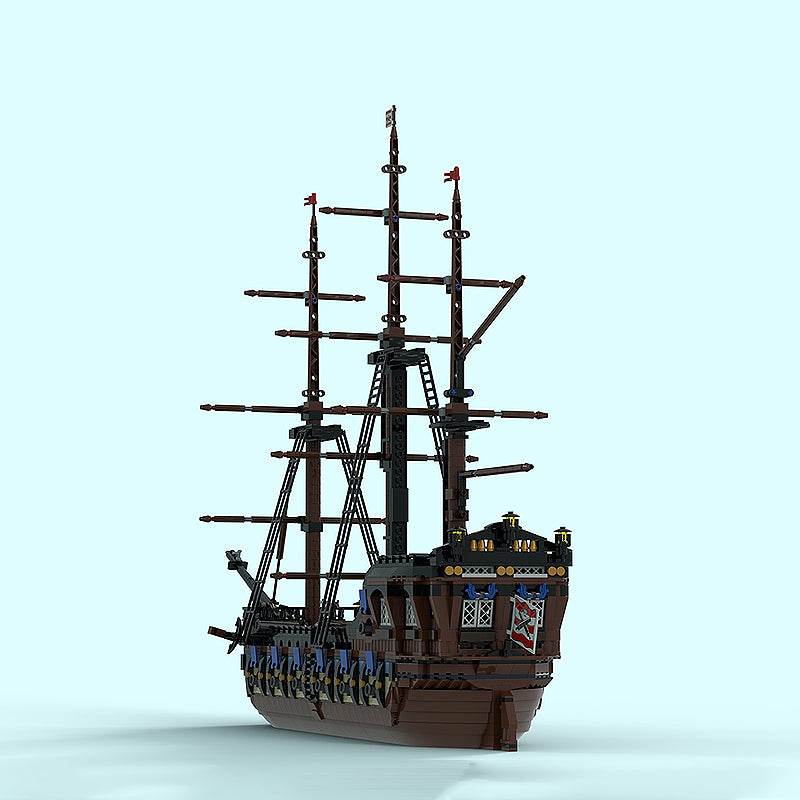 Goat Bricks Imperial Flagship ~ REMASTERED Building Blocks Model