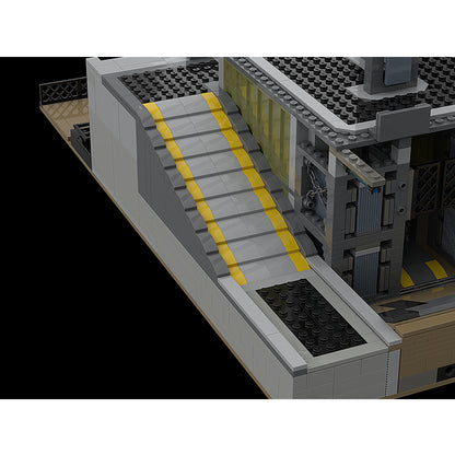 Goat Bricks Halo 3- The Pit: Turret Tower Building Blocks Model