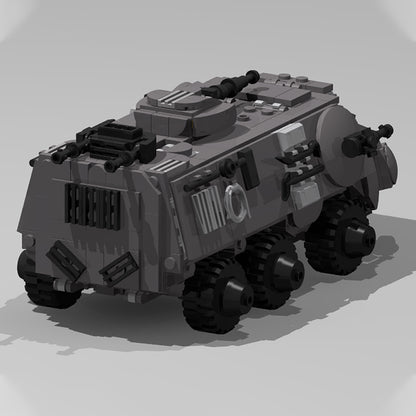 Goat Bricks Star Movie Imperial Light Utility Transport / Wheeled Building Blocks Model