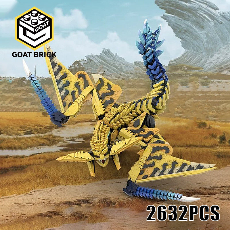 Goat Bricks Rey Dau Building Blocks Model