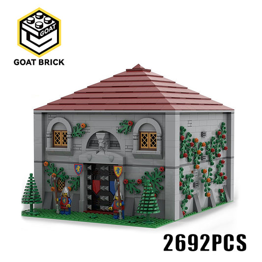 Goat Bricks The King's Library Building Blocks Model