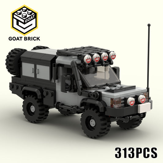 Goat Bricks City Car Off-Road Expeditions Nomad Building Blocks Model