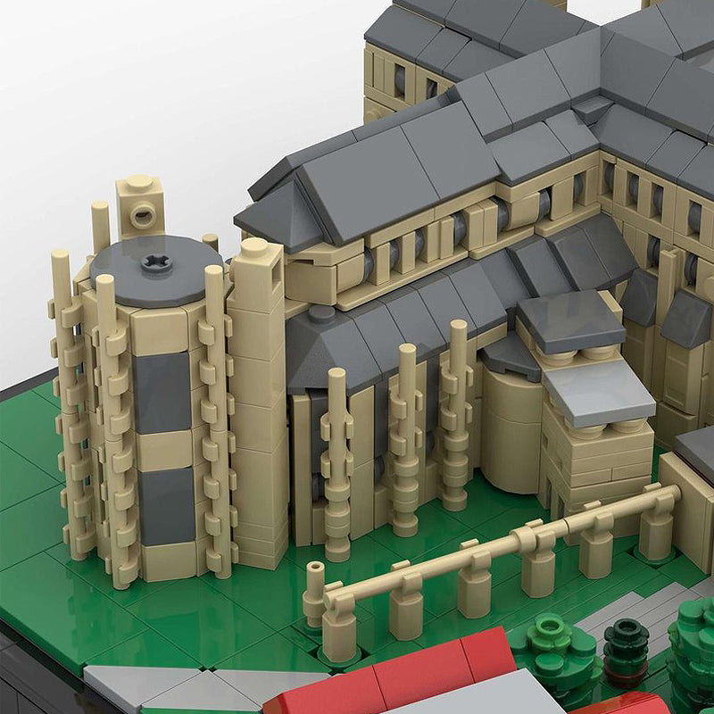 Goat Bricks Canterbury Cathedral Building Blocks Model
