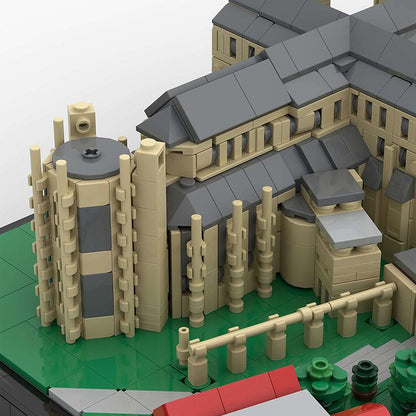 Goat Bricks Canterbury Cathedral Building Blocks Model