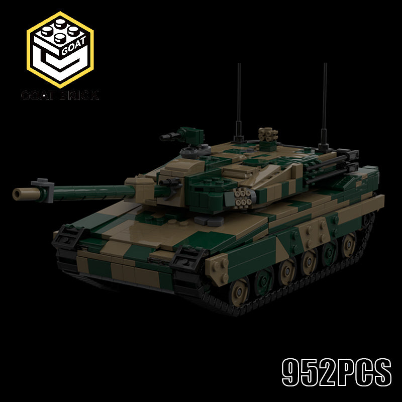 Goat Bricks  K2 Black Panther Building Blocks Model